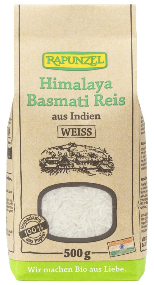 Rapunzel - Arroz Basmati do Himalaya - 500g Bio