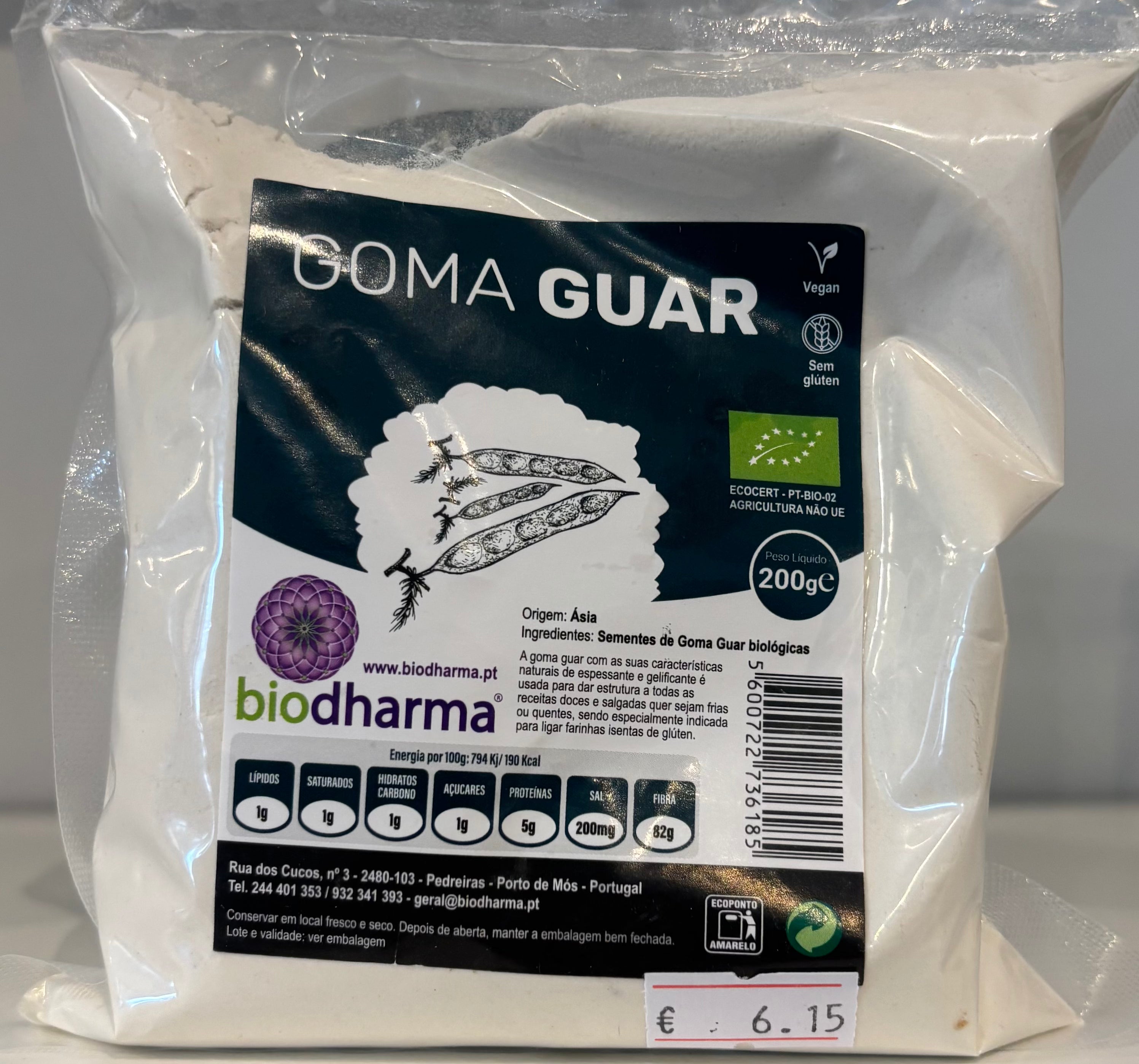 Biodharma - Goma Guar - 200g Bio