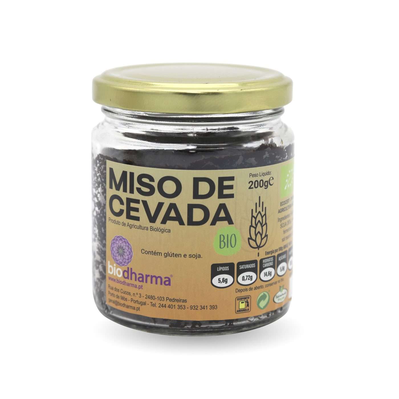Biodharma - Miso de Cevada - Bio
