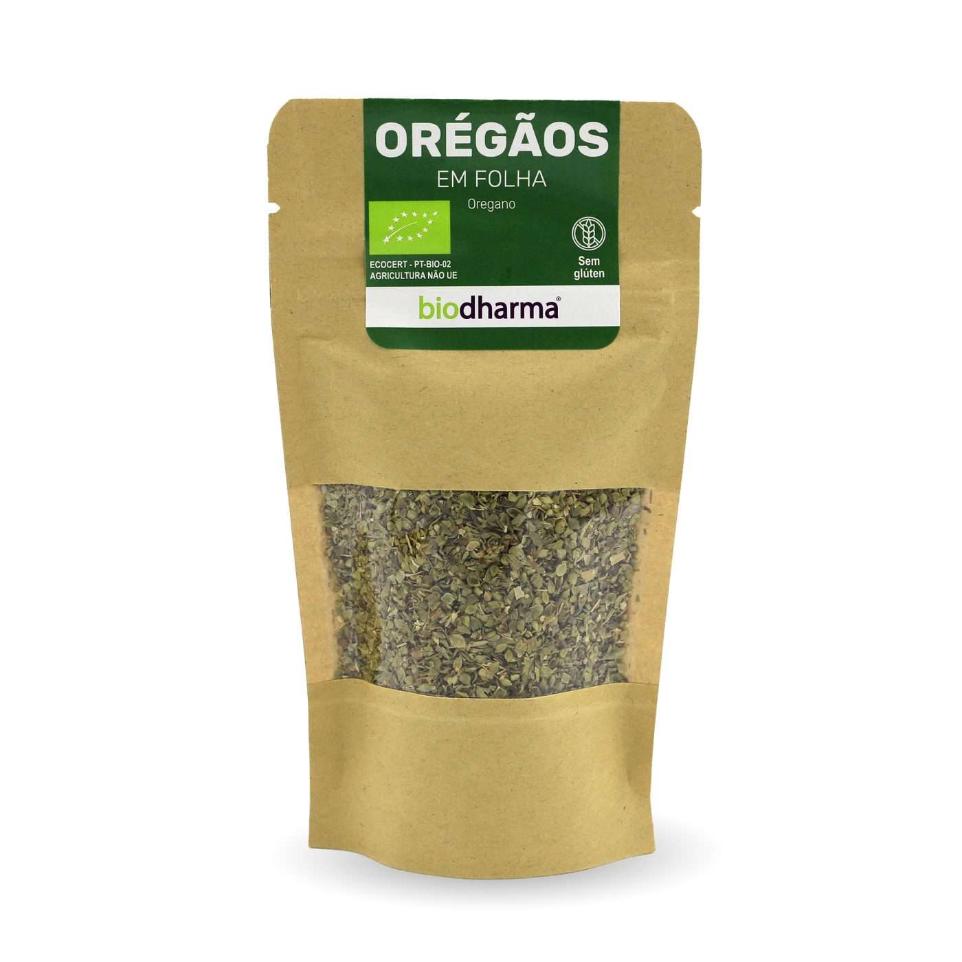 Biodharma - Oregãos em folha - Bio