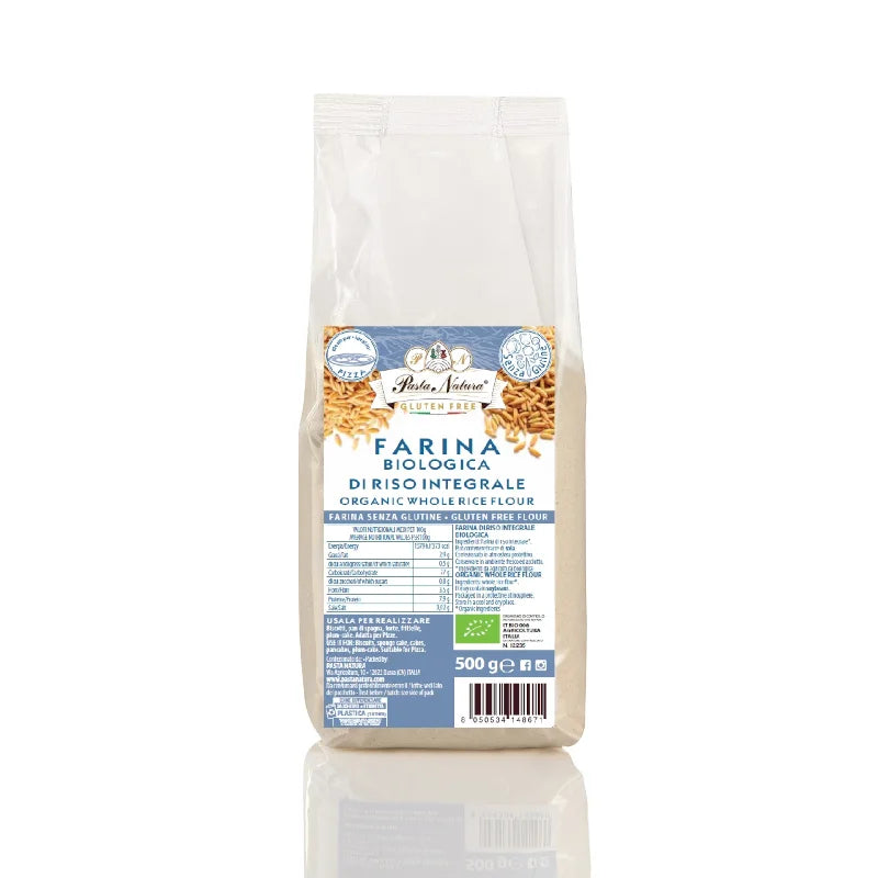 Pasta Natura - Farinha de Arroz Integral - 500g Bio