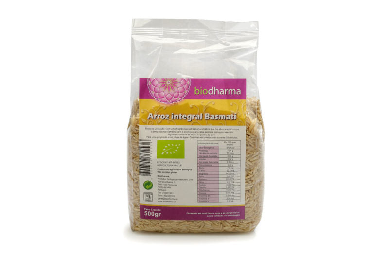 Biodharma - Arroz integral Basmati - 1kg Bio