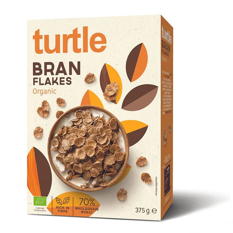 Turtle - Flocos de Farelo - 375g Bio