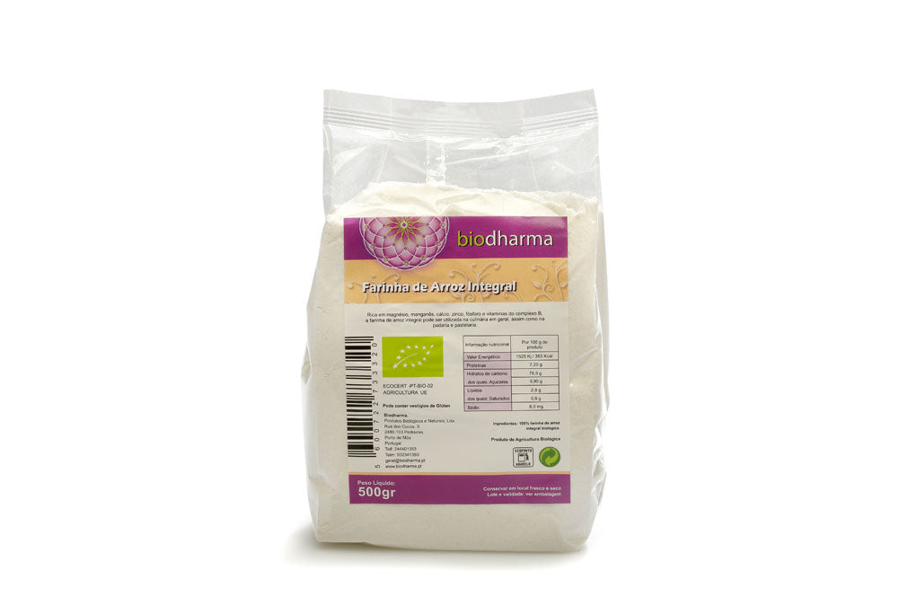 Biodharma - Farinha de Arroz Integral - 500g Bio