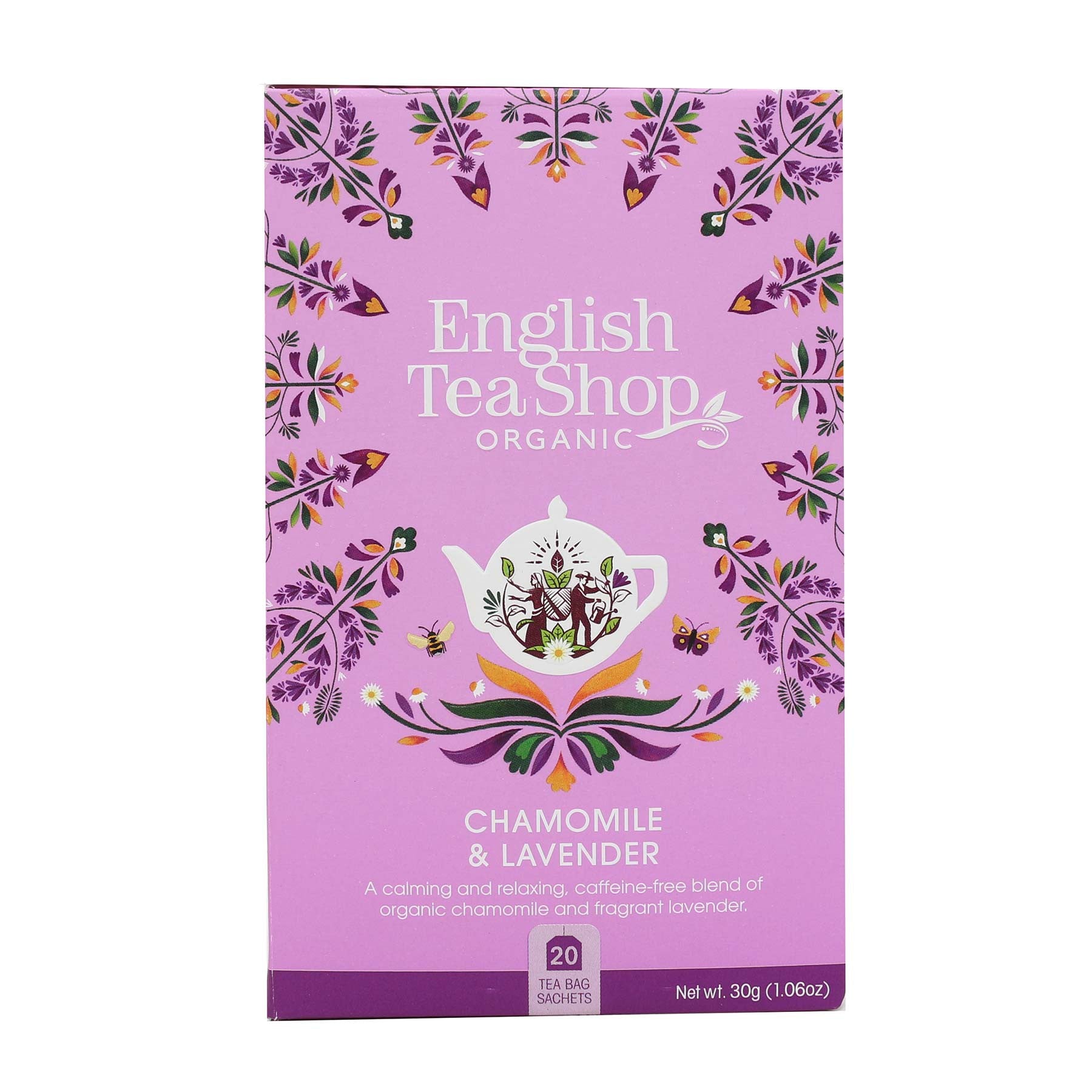 English Teashop - Infusão de camomila e lavanda - Bio