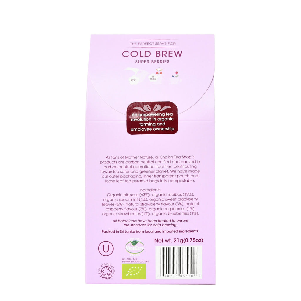 Englsih Teashop - Cold Brew Super Berries - Bio