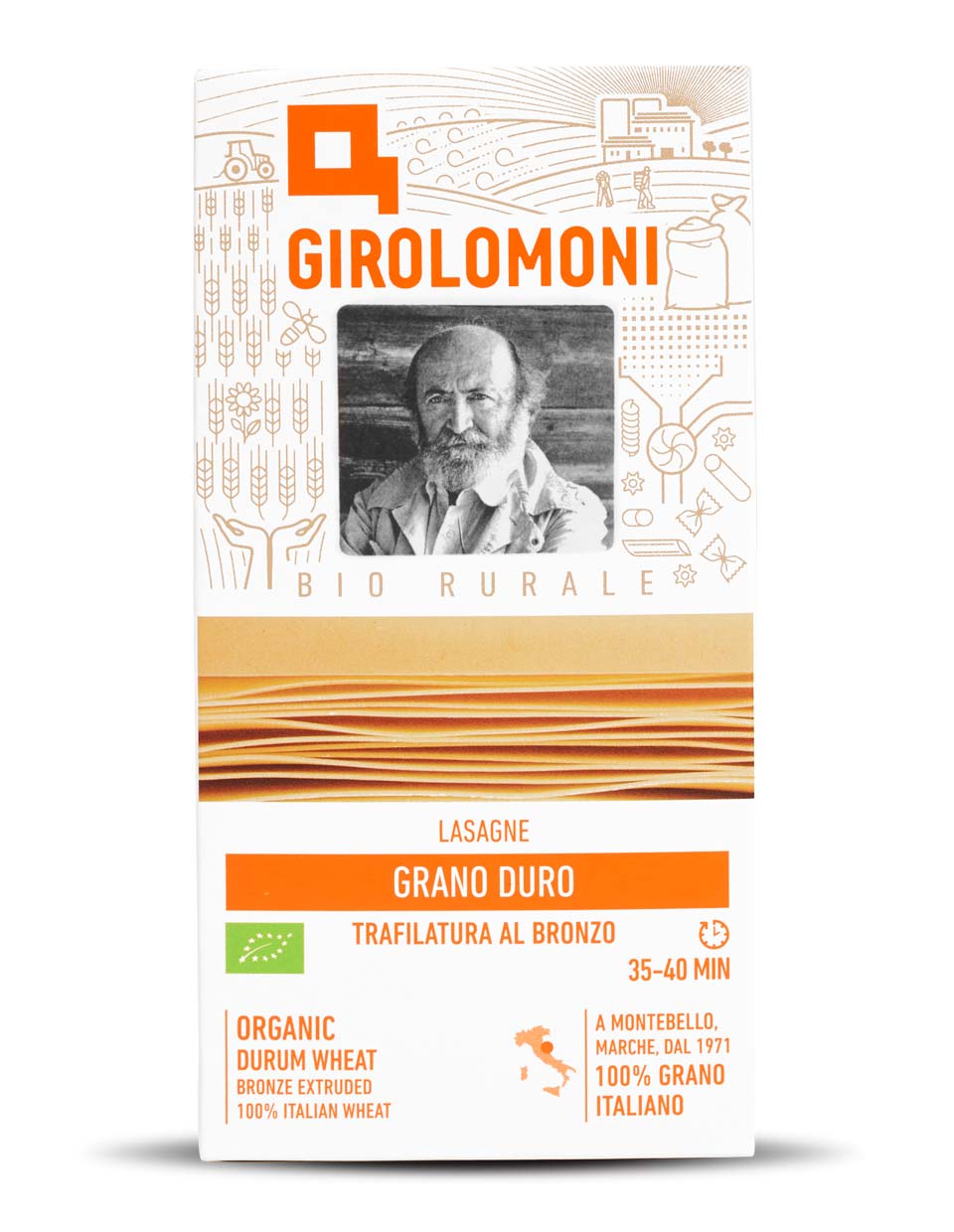 Girolomoni - Lasagne Grano Duro - 500g Bio