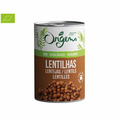 Origens Bio - Lata de Lentilhas - 400g Bio