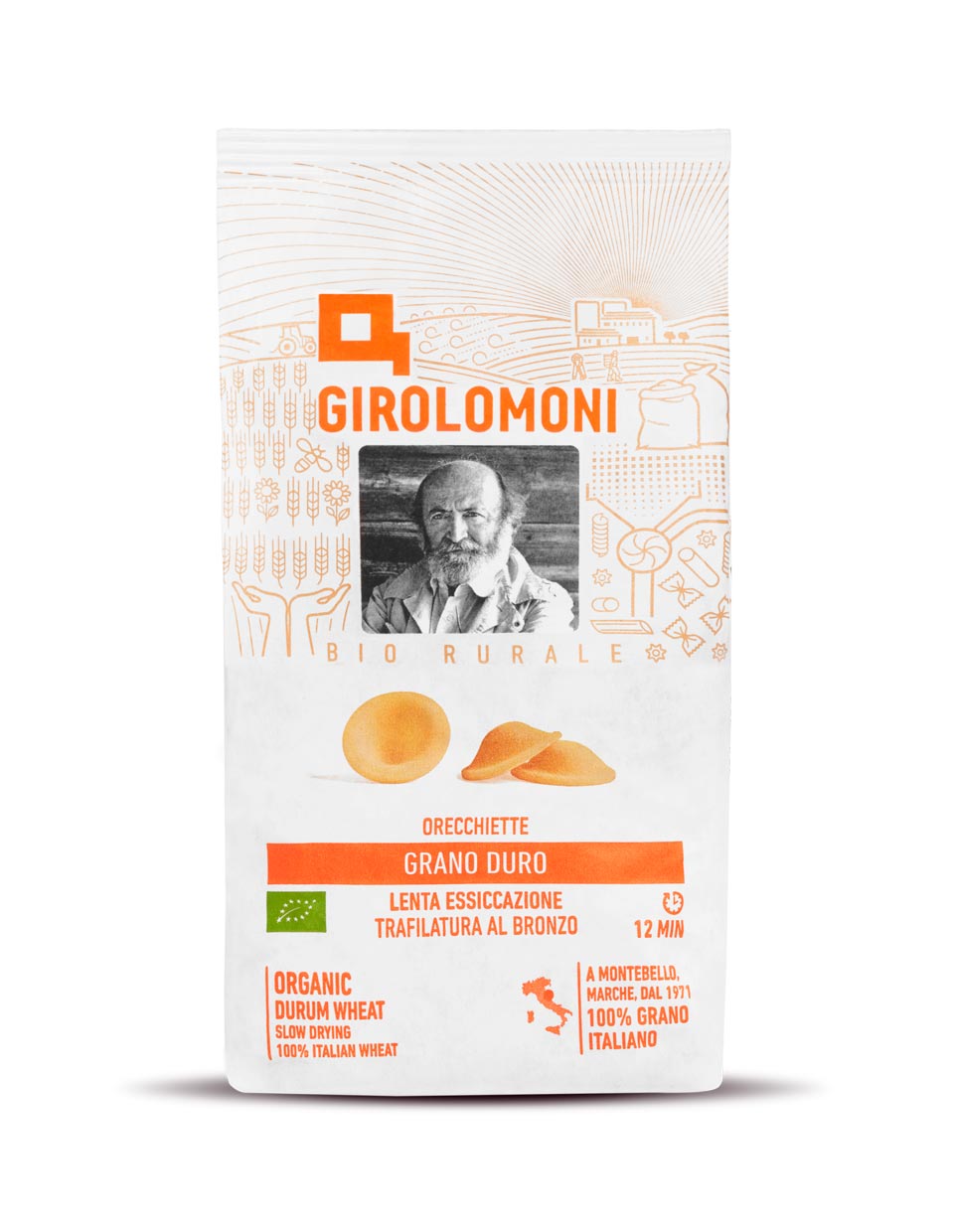 Girolomoni - Orecchiette Grano Duro - 500g Bio