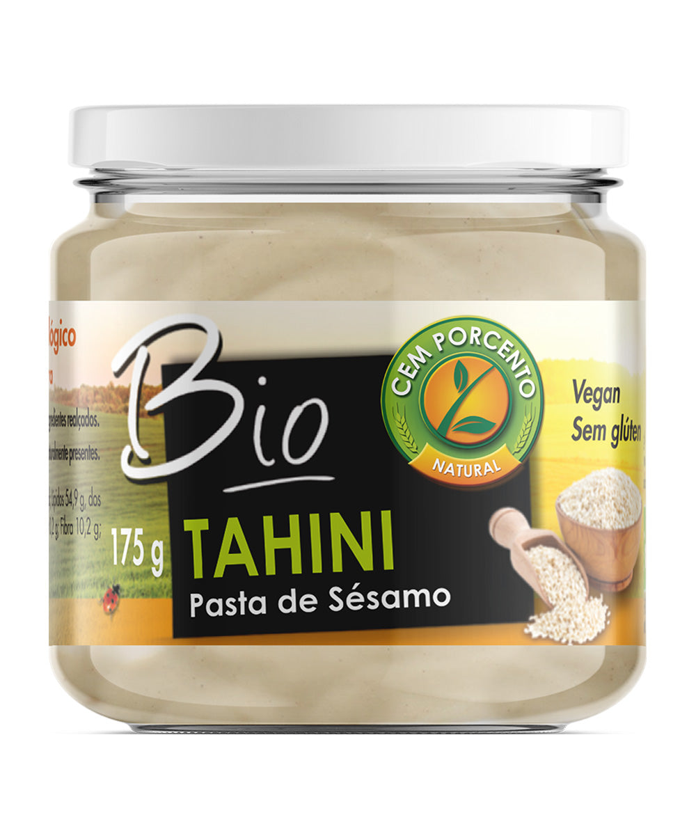 Cem Porcento Natural - Tahin, Pasta de Sésamo - Bio